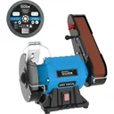 Kombinierte Schleifmaschine GKS150-25 mit zusätzlicher Schleifscheibe 150x20x32mm - K36