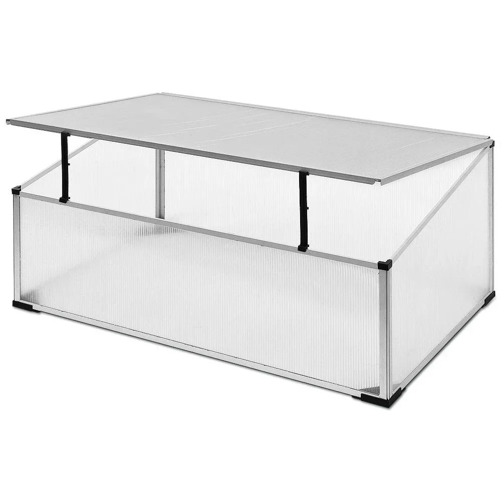 NL Kleines Gewächshaus 100 x 60 x 40/31 cm