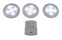 LED-Licht mit Fernbedienung 3er Set