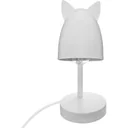 Schreibtischlampe mit Ohren - 18 x 12,5 x 31 cm - Weiß