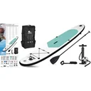 Pacific aufblasbares SUP Board - 305 cm - 6er Set - Weiß/Grün