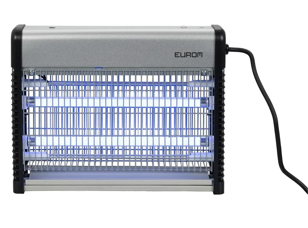Insektenvernichter Fly Away, Metall 16 LED