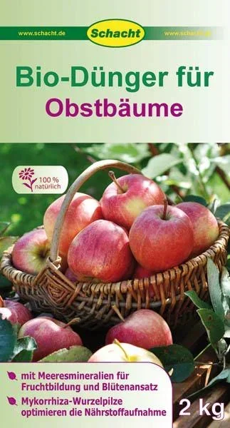 Bio Dünger für Obstbäume 2 kg - 100 % organisch