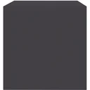TV-Schrank 100x40x40 cm Spanplatte grau