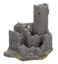 Burgruine, 20 x 16,3 cm, 16,5 cm hoch