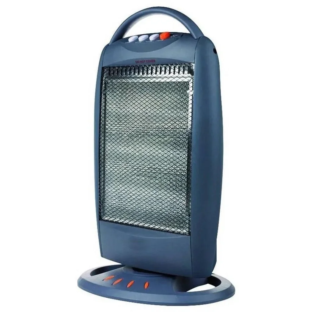 Halogen-Heizgerät - Ofen - Drei Einstellungen - 400 / 800 / 1200 Watt - Geeignet für Räume bis zu 20m2