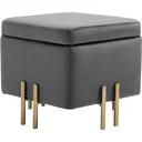 Sitzhocker mit Stauraum