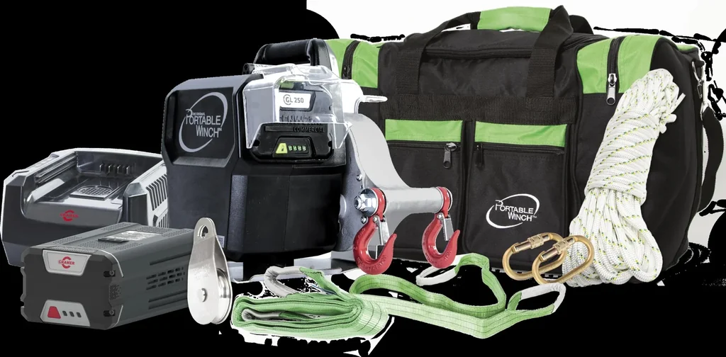Akku-Spillwinden-Kit „PCW3000-Li“, mit Akku und Ladegerät