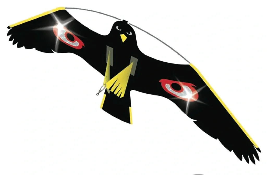 Vogel Abwehr - Drache mit 9 m Stab