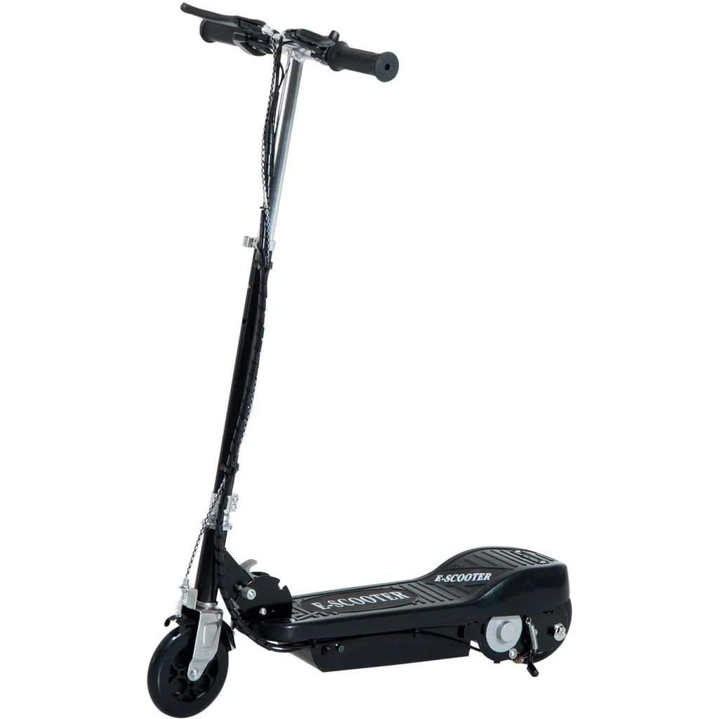 E-Scooter Kinderroller Cityroller 120W klappbar Schwarz