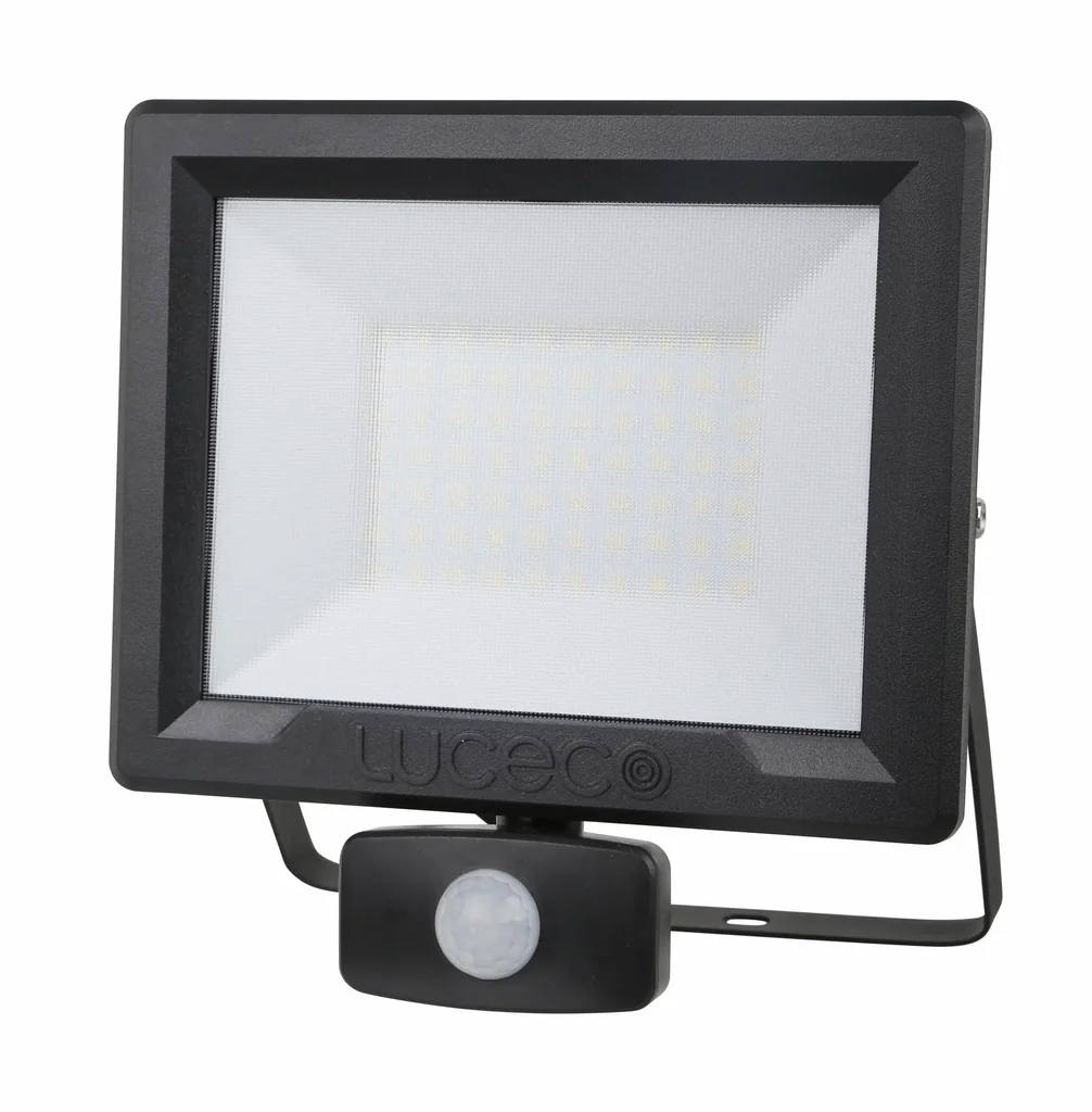 LED Fluter 50 Watt, 4000 Lumen, mit Bewegungsmelder