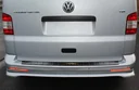 Ladekantenschutz Edelstahl graphite / black für VW Transporter T5 Multivan, Caravelle, Baujahr 2003-2015
