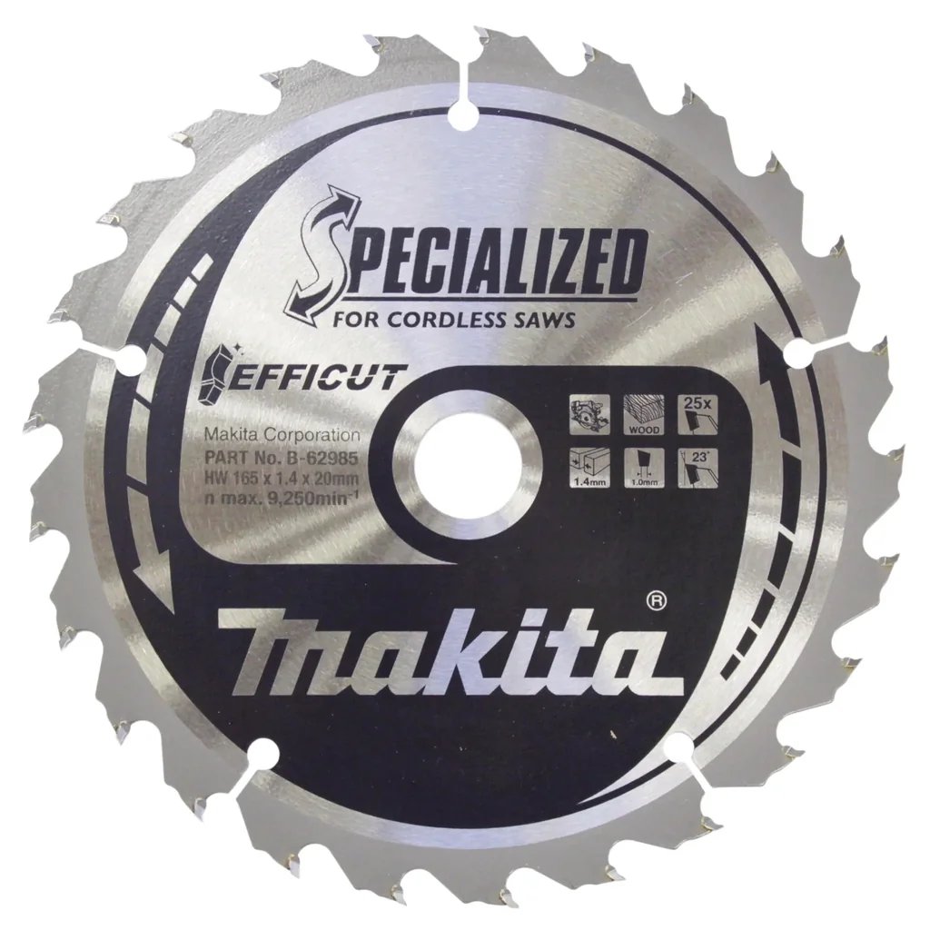 EFFICUT Sägebatt 165x20x25Z