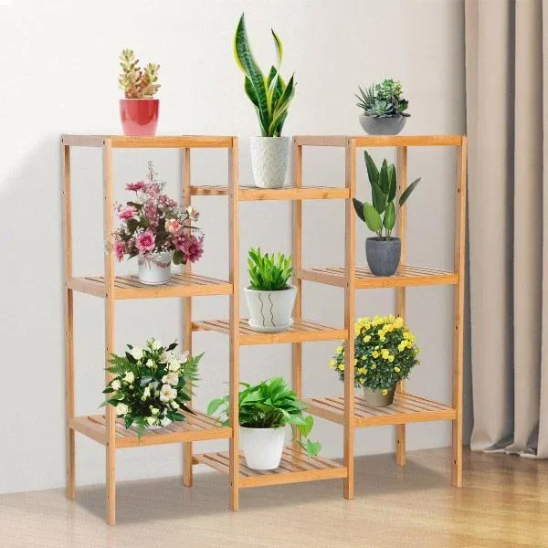 Badregal mit 9 Ablagen