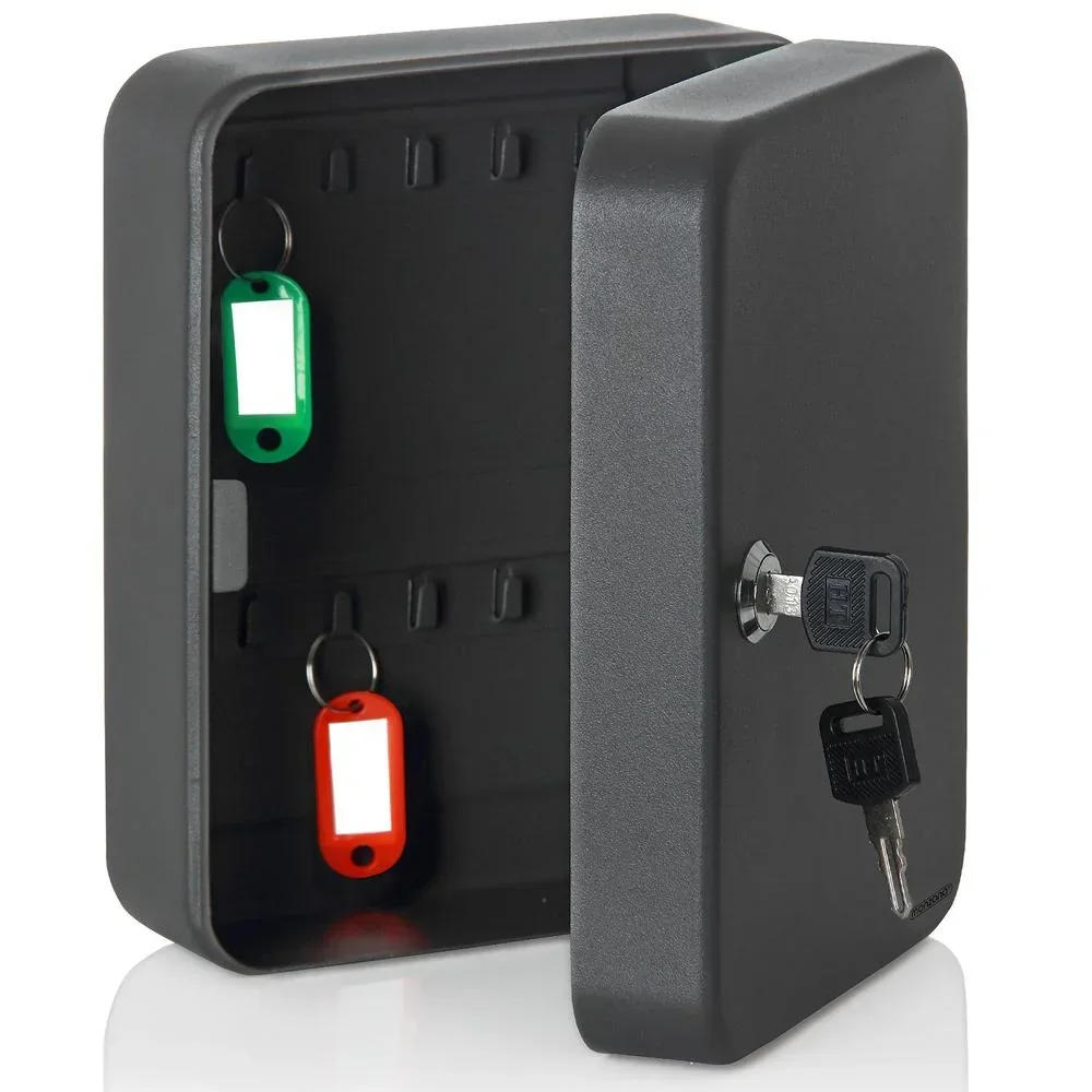 Schlüsselschrank aus Stahl mit 20 Haken +