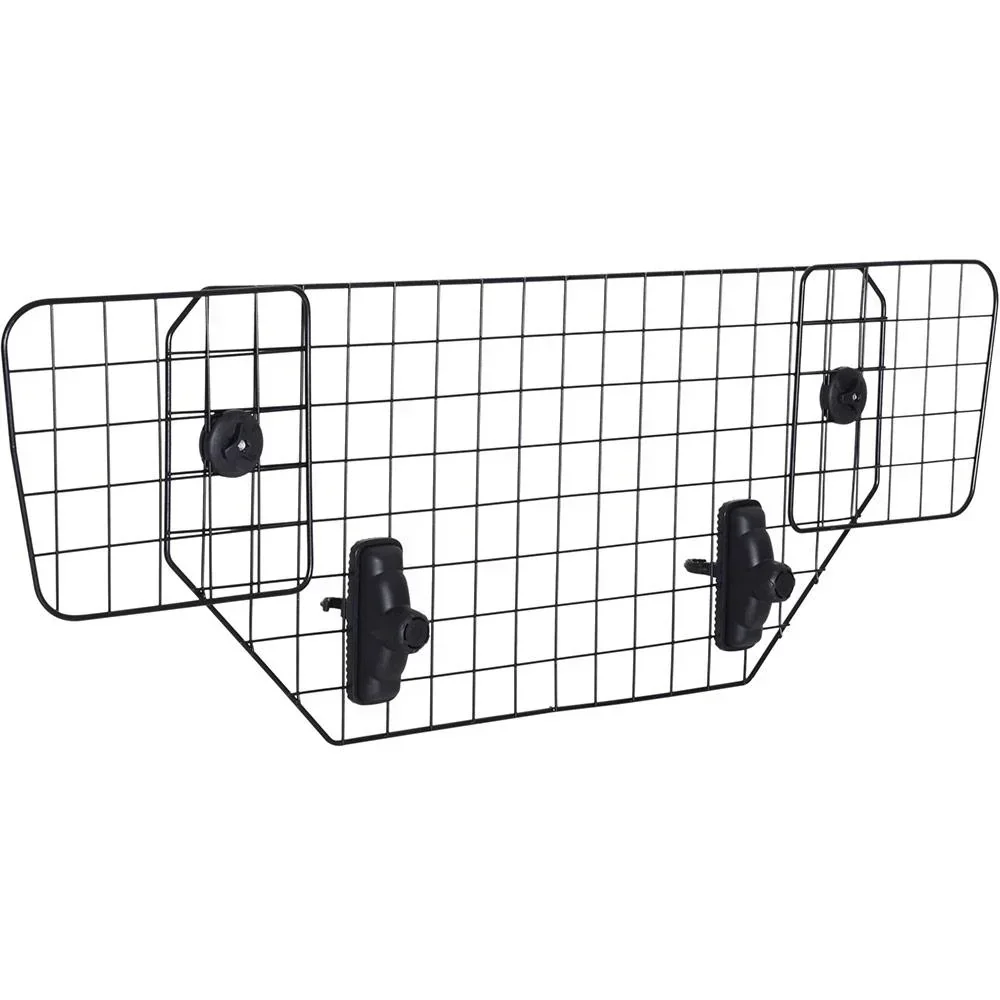 Hundeschutzgitter verstellbar schwarz