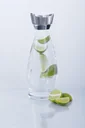 Moderne Glaskaraffe 1 Liter Inhalt