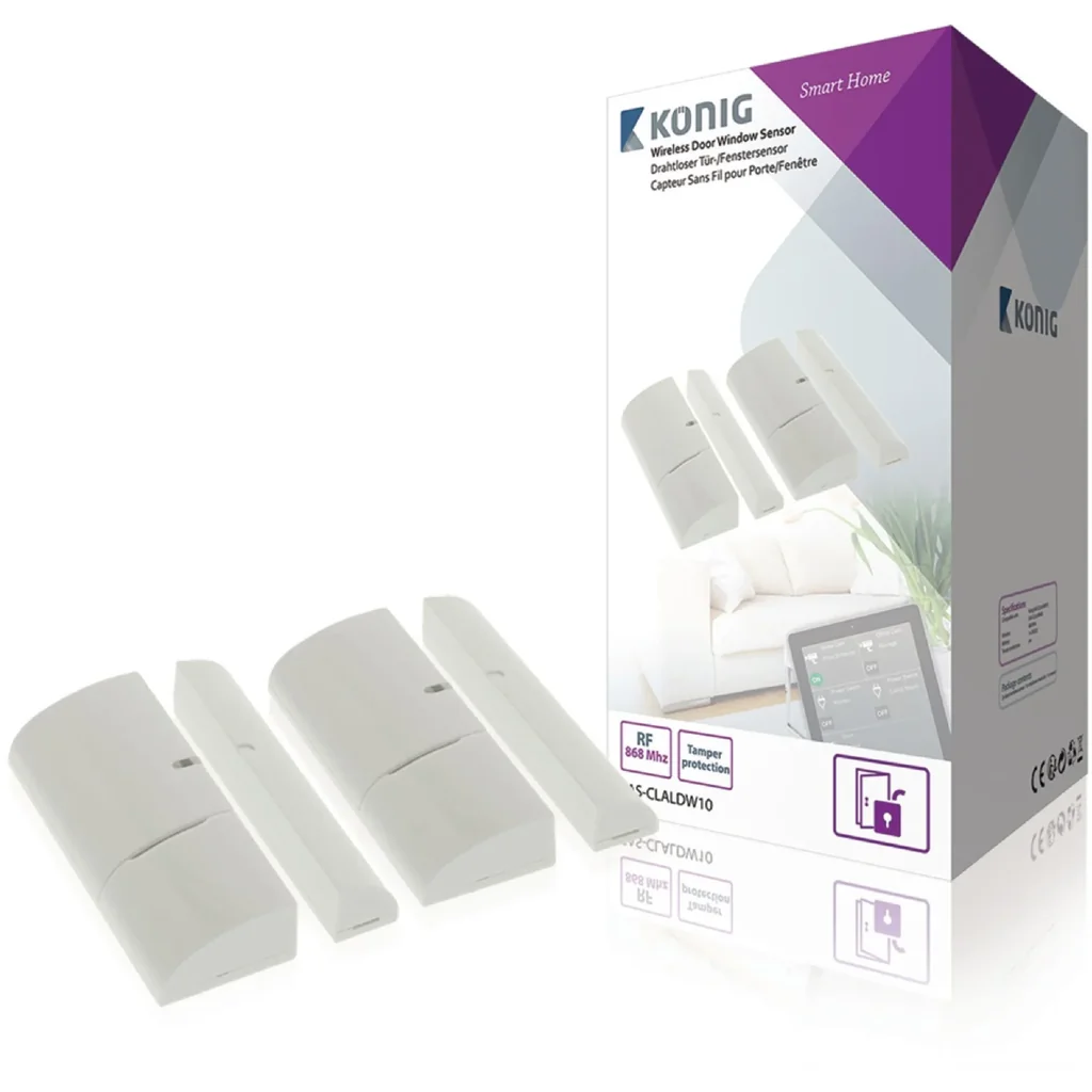 Smart Tür/Fenster-Sensor 868 Mhz Weiss
