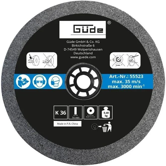 Schleifscheibe 125x16x20mm K36