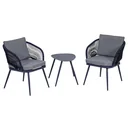 Balkon-Set "Lyon" - anthrazit    
