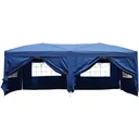 Faltpavillon 3x6 Wasserabweisend Blau Stabil Outsunny