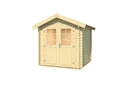 Gartenhaus 209 Gr. 1 253 x 234 x 244 cm Wandstärke 28 mm, mit Doppeltür natur