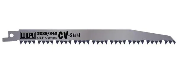 Sägeblatt 240 x 19 x 1,27 mm, 5/ 6 Z aus HCS Stahl, 5 Stück