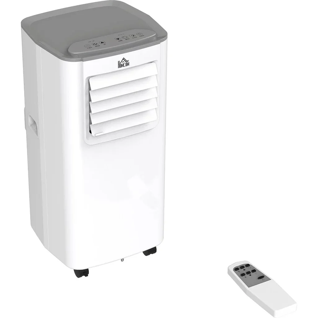 4in1 Klimagerät mit Fernbedienung weiß, grau