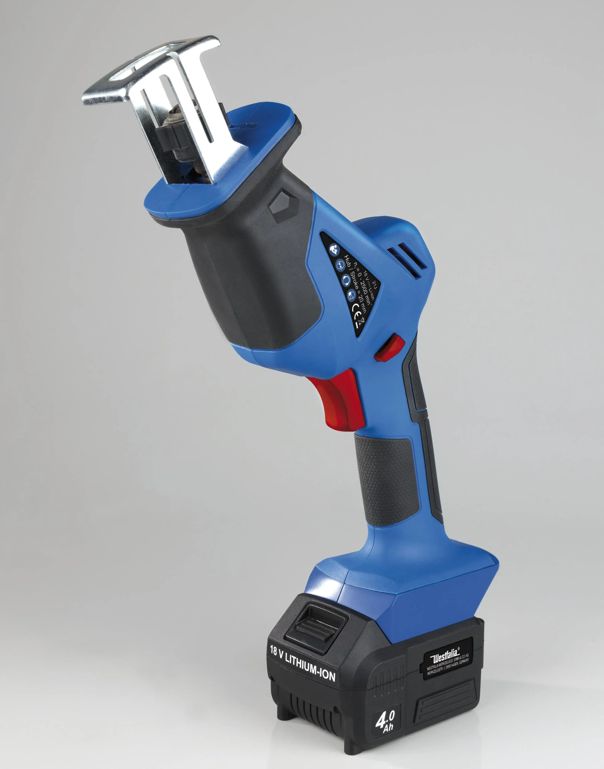 Akku Säbelsäge 18 Volt Li-Ion ASS18E inclusive Akku 1,5 Ah und Ladegerät