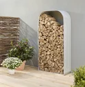 Kaminholzregal Lignum 401, hoch, granit