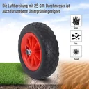 Kanuwagen Kajakwagen Surfwagen klappbar mit Gurt Luftreifen gepolstert Alu Silber bis 90 kg L70 x B40 x H42 cm