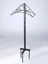 Mobiler Gartenschlauchständer