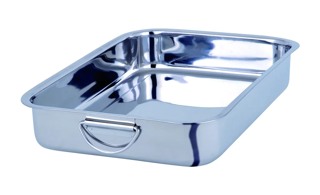 Viereckpfanne 25 cm mit Einsatz