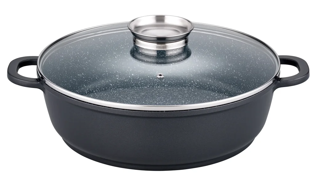 Runde Servierpfanne 32 cm Gourmet Granit