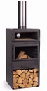 Terrassenofen Vento Plus, inklusive Pizzaofen