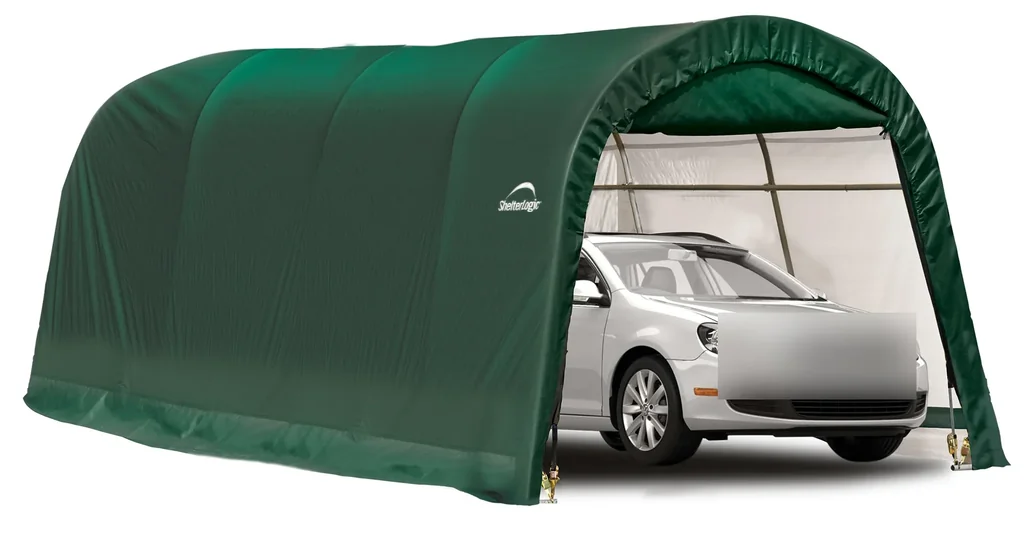 Garage-in-a-Box 18,3 m², grün