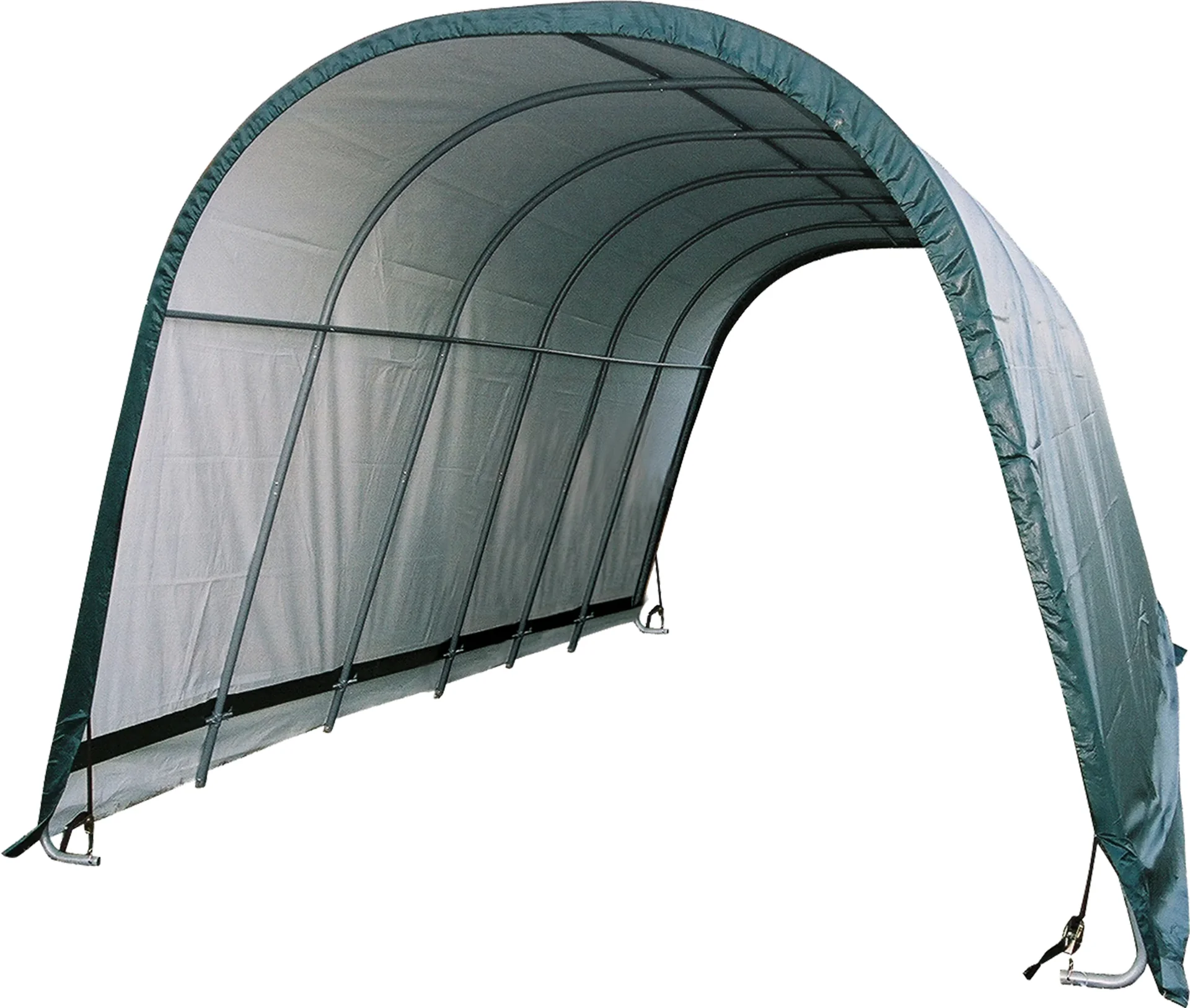ShelterLogic Weidezelt Run-In-Shed 29,2 m², grün