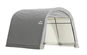 Gerätehaus Shed-in-a-Box 9 m², Roundtop, grau
