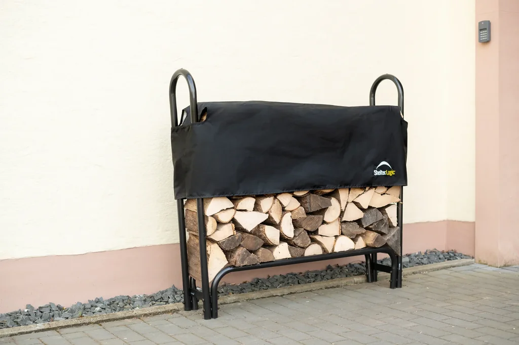 Kaminholzregal 126 cm, Traglast 500 kg
