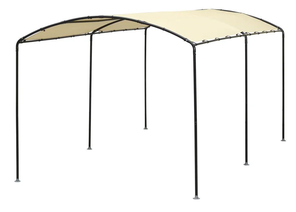 Carport Unterstand, sand