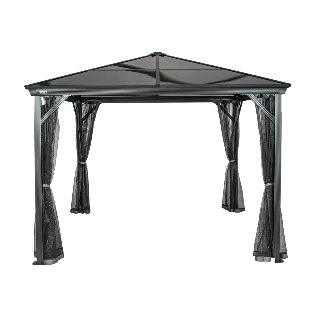 Vorhang-Set passend zum Pavillon Verona 10x10