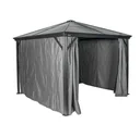 Vorhang-Set passend zum Pavillon Verona 10x14