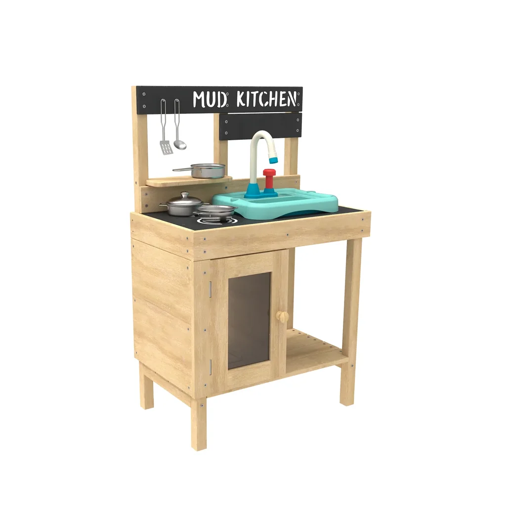 Holz Kinderspielküche mit Waschbecken