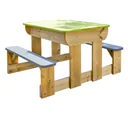 Sand & Wassertisch mit 2 Bänken