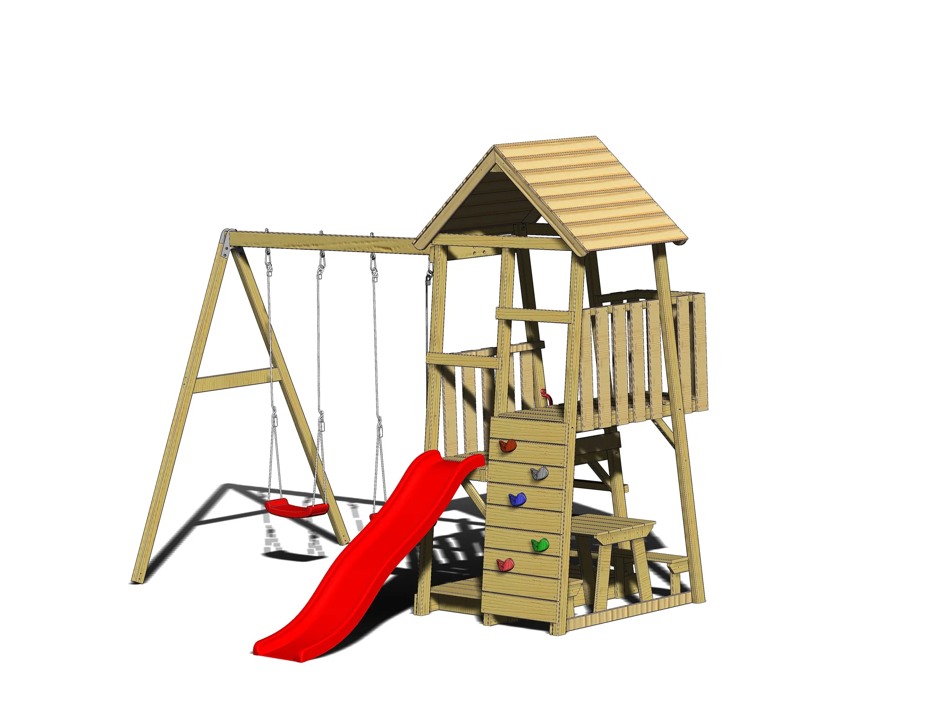 Wendi Toys Spielturm Flamingo