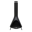 Feuerstelle inkl. Rauchablass schwarz