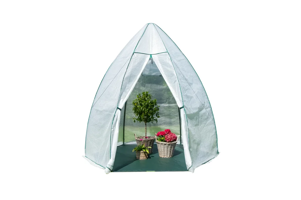 Foliengewächshaus Winterzelt Avocado