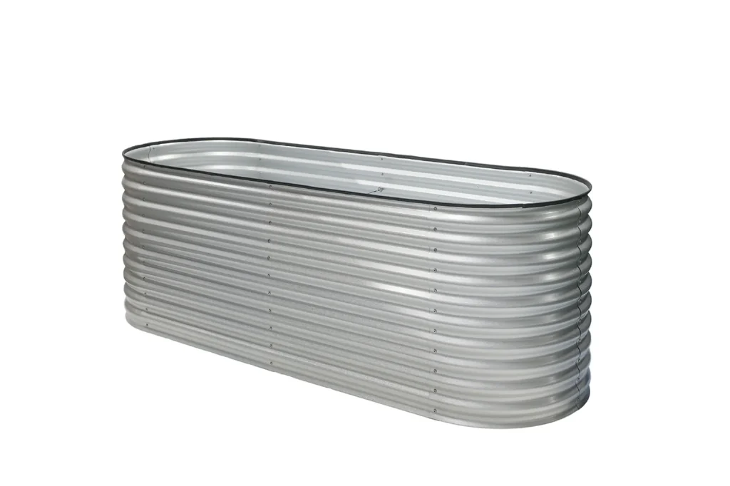 Metall Hochbeet Oval 160 cm