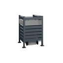 Westmann Mülltonnenverkleidung Planum 1er 120 cm anthrazit (1× 240 L)