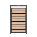 Westmann Mülltonnenbox Lacina 1er holzoptik (1× 240 L)